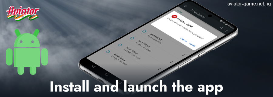 Install the Aviator for India app