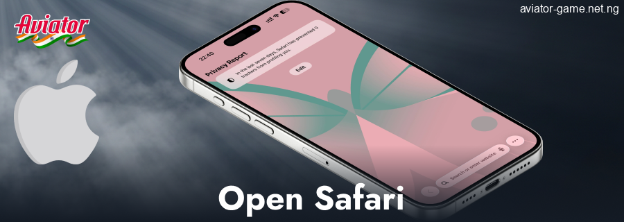 Open Safari in Aviator India