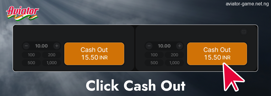 Withdraw your winnings in Aviator IN